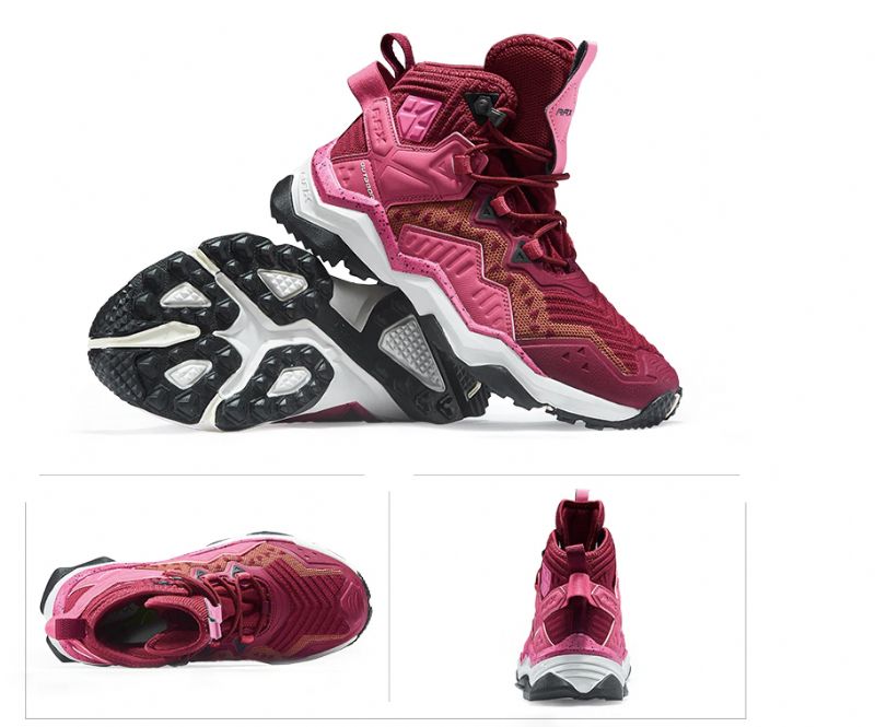 4d Buty Trekkingowe - Jasny khaki