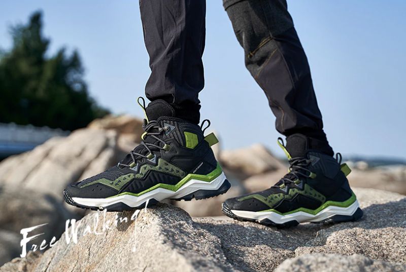 4d Buty Trekkingowe - Jasny khaki
