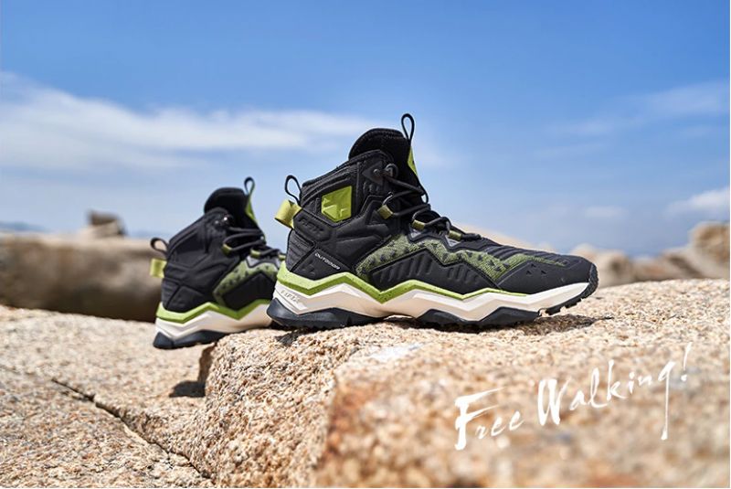 4d Buty Trekkingowe - Jasny khaki