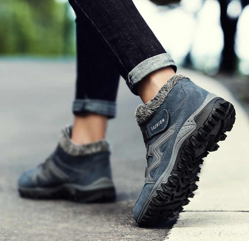 4d Buty Trekkingowe - Niebieski