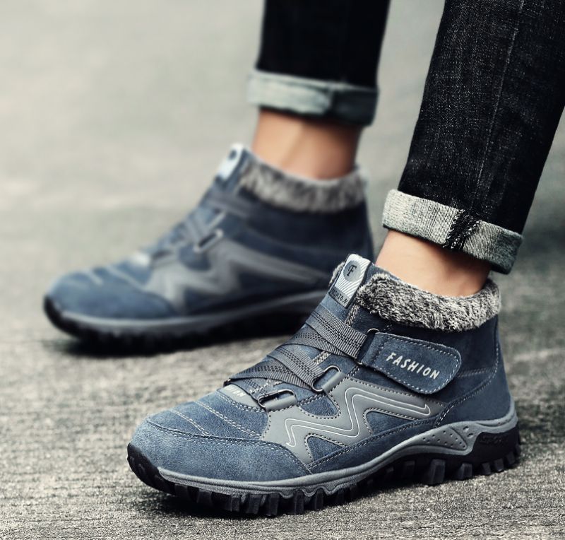 4d Buty Trekkingowe - Niebieski