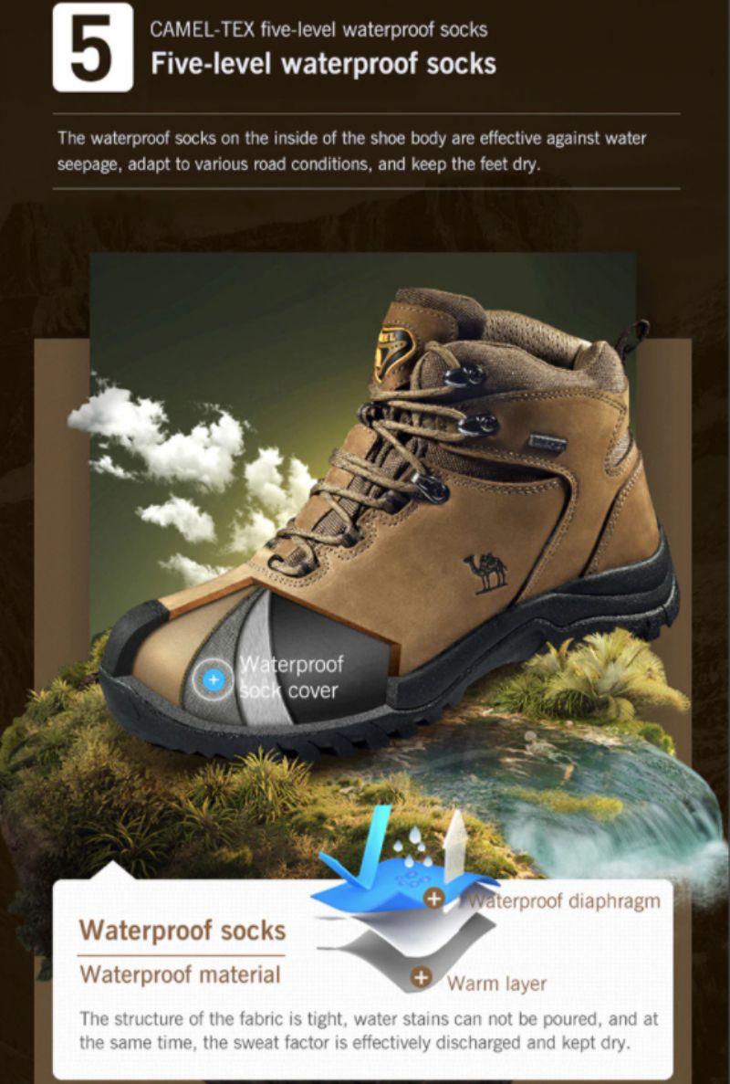 4d Buty Trekkingowe - Kobieta-Kawa