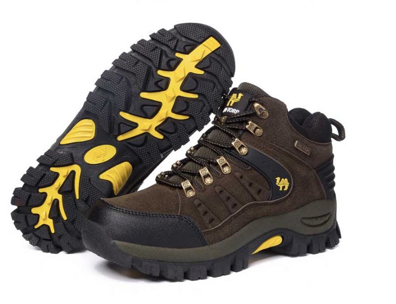 4d Buty Trekkingowe - Zieleń wojskowa