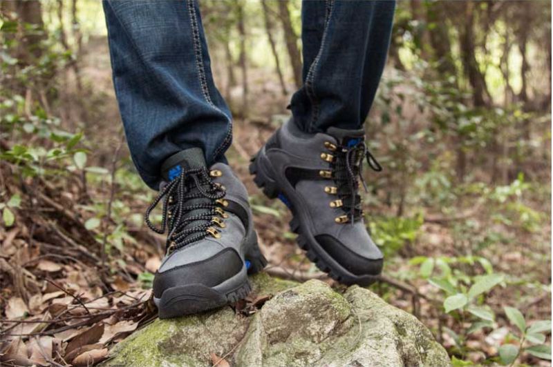 4d Buty Trekkingowe - Zieleń wojskowa