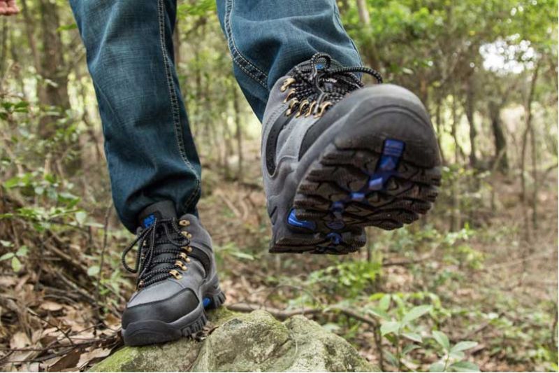 4d Buty Trekkingowe - Zieleń wojskowa