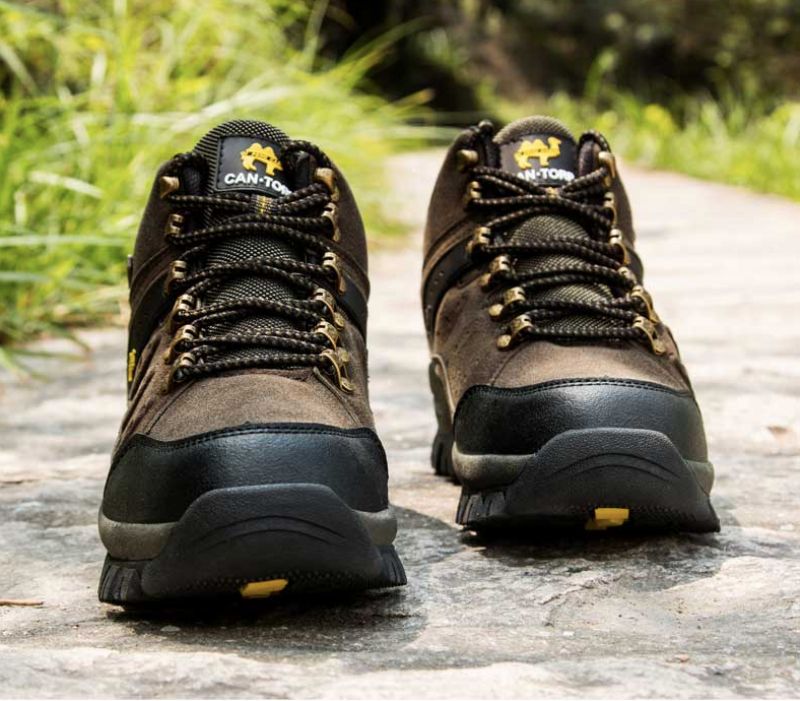 4d Buty Trekkingowe - Zieleń wojskowa