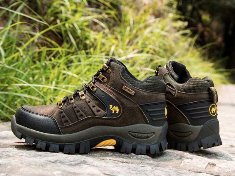 4d Buty Trekkingowe - Zieleń wojskowa