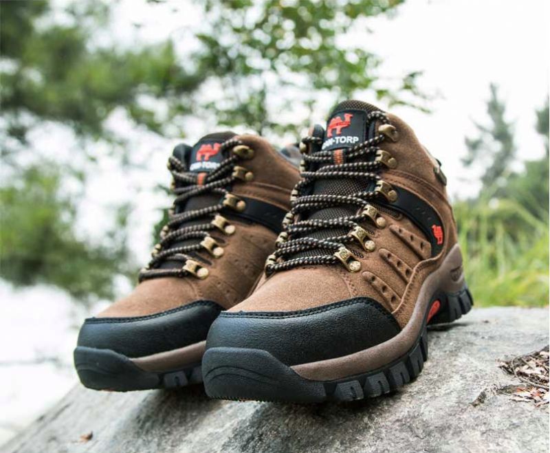 4d Buty Trekkingowe - Zieleń wojskowa