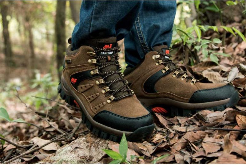 4d Buty Trekkingowe - Zieleń wojskowa
