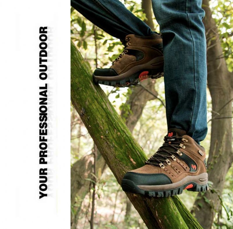 4d Buty Trekkingowe - Zieleń wojskowa