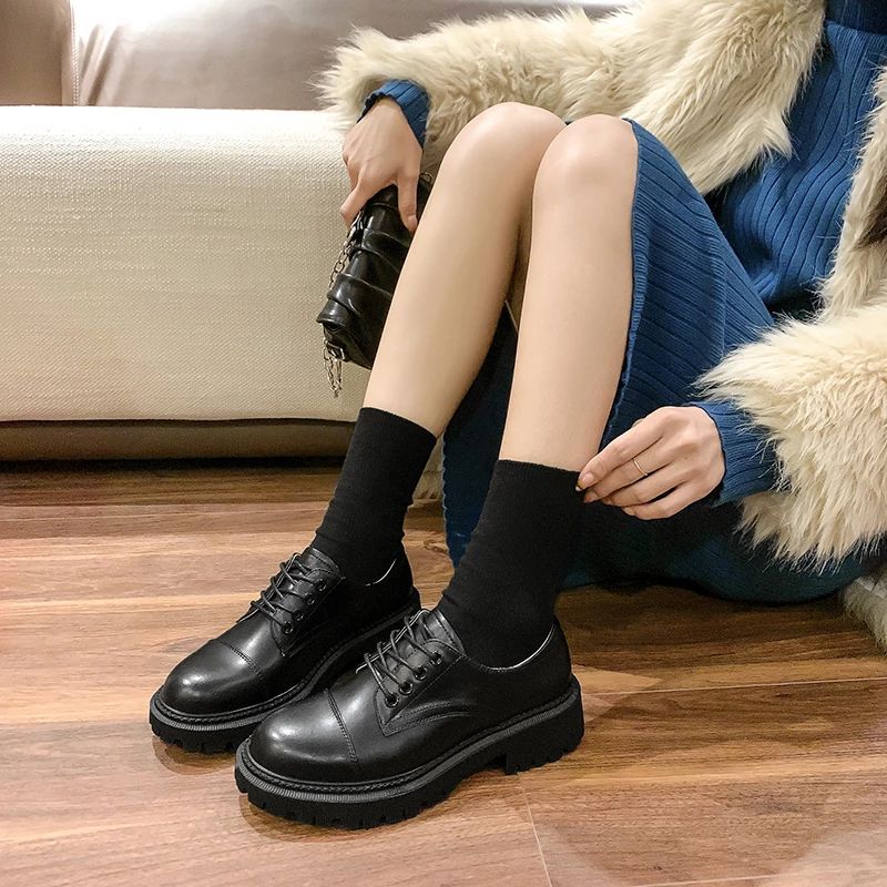 Aaren Damskie Buty Typu Oxford - Brązowy