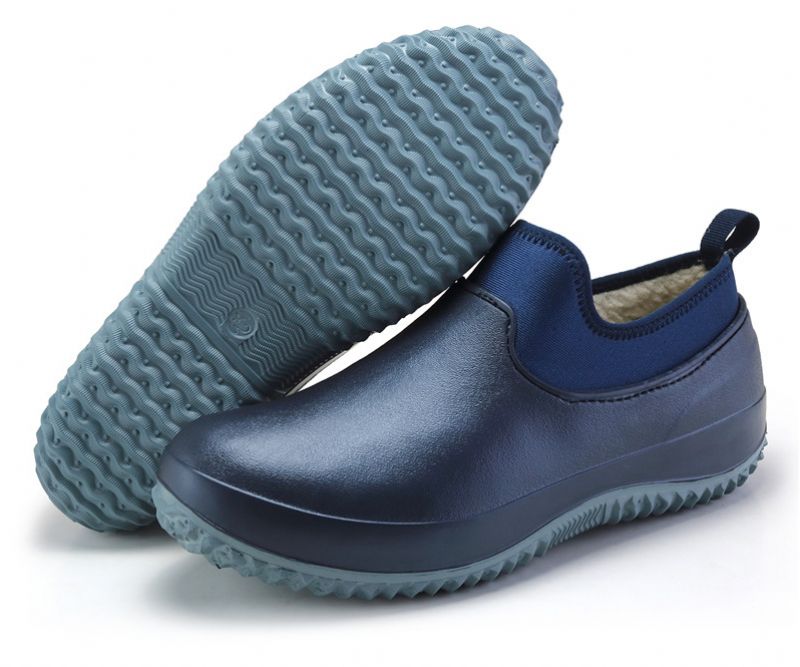 Adonay Męskie Clog - Czarny z futrem