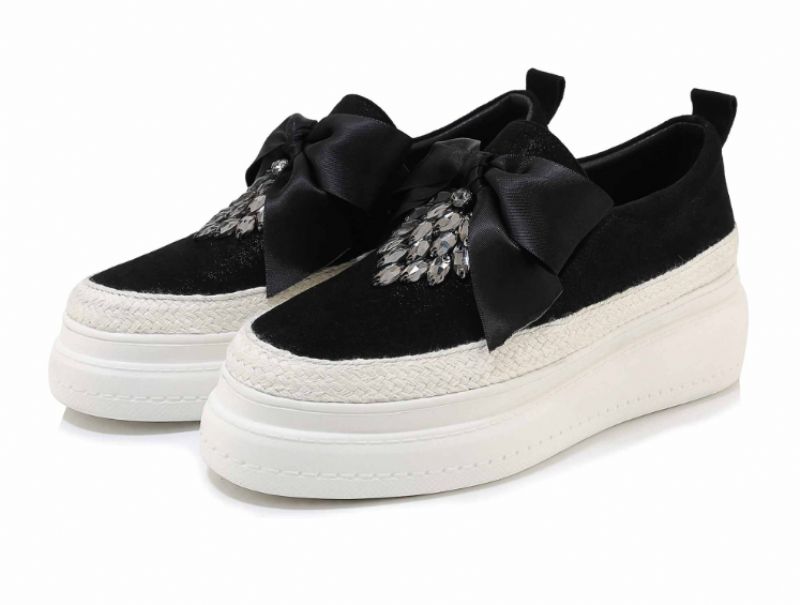 Adoura Damskie Buty Na Platformie - Morelowy