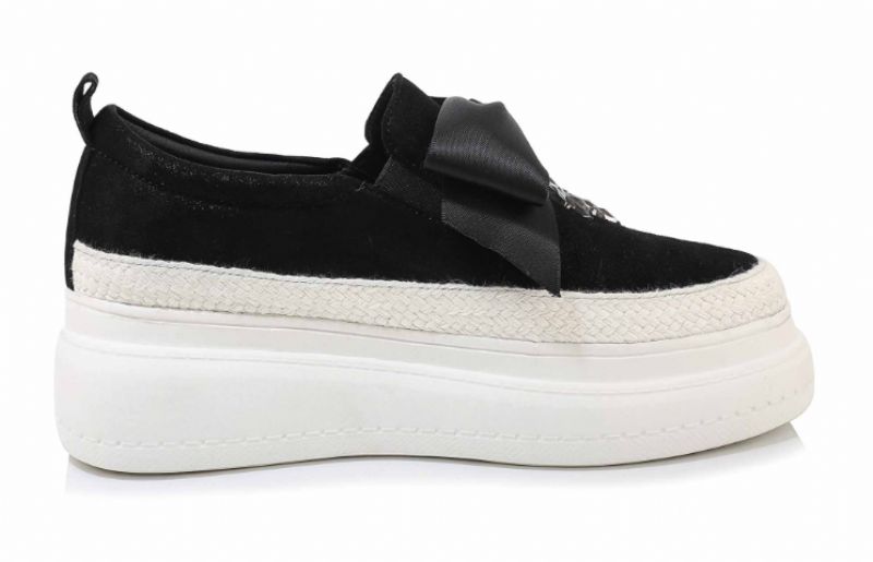 Adoura Damskie Buty Na Platformie - Morelowy