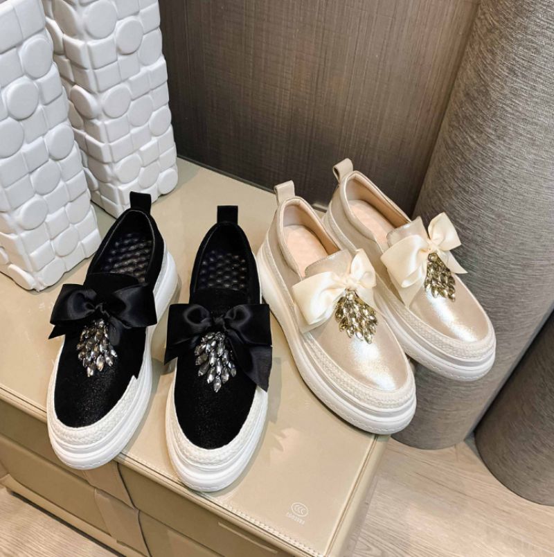 Adoura Damskie Buty Na Platformie - Morelowy
