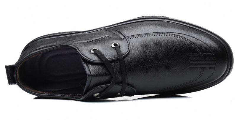 Adriano Męskie Mokasyny Eleganckie Buty - Czarny