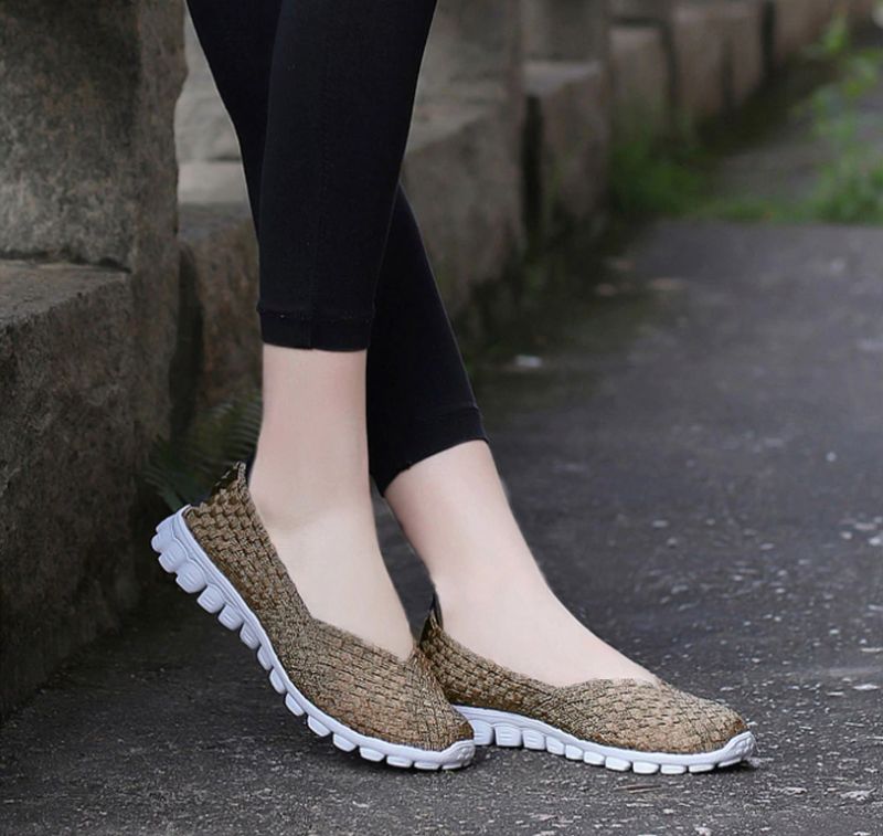 Afra Damskie Buty Wsuwane - Granatowy niebieski