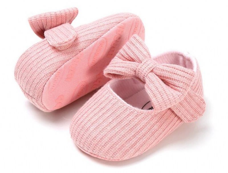 Agatta Dziecięce Płaskie Buty Dla Dziewczynek - Różowy