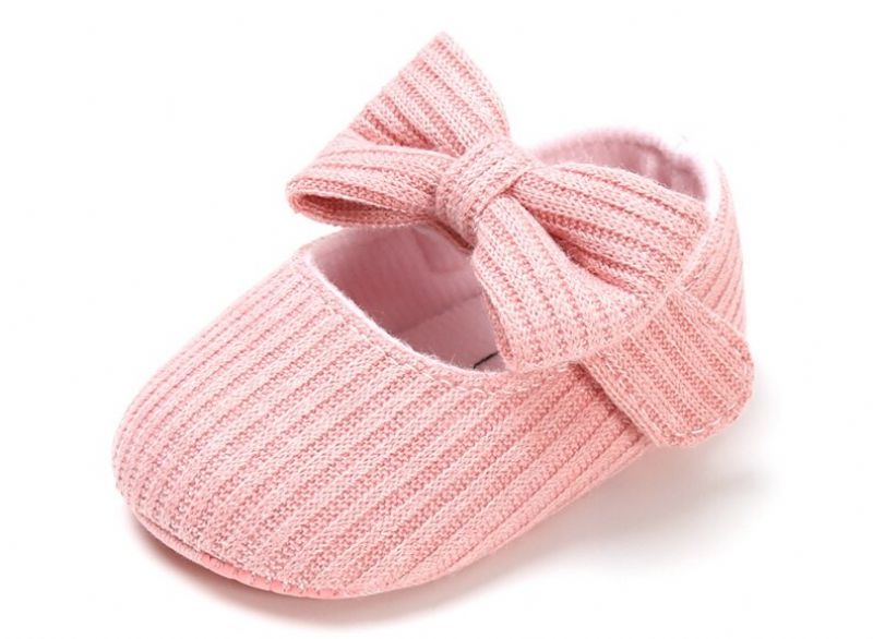 Agatta Dziecięce Płaskie Buty Dla Dziewczynek - Różowy