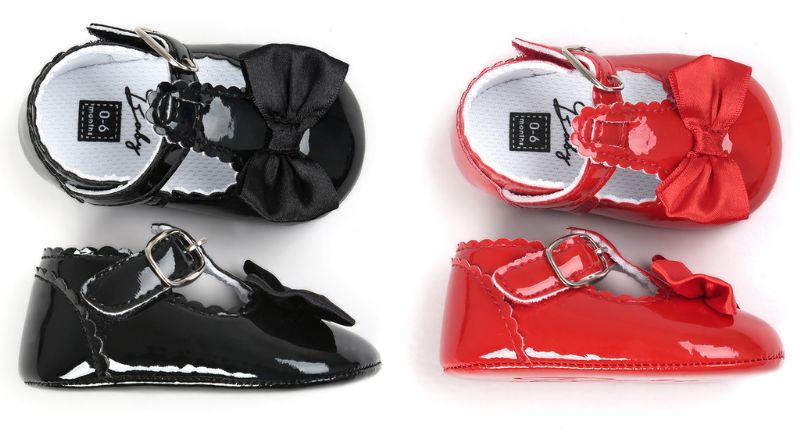 Aiko Baby Dziewczęce Buty Płaskie - Czerwony