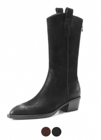 Aila Damskie Buty Skórzane Kowbojskie