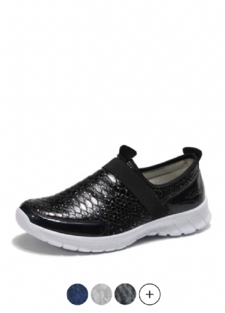 Aina Damskie Wsuwane Czarne Buty