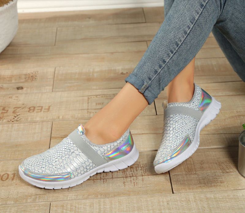 Aina Damskie Wsuwane Czarne Buty - Czarny