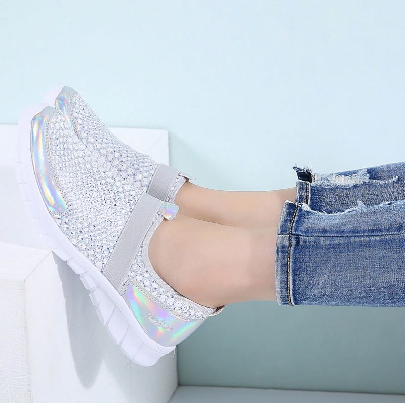 Aina Damskie Wsuwane Czarne Buty - Czarny