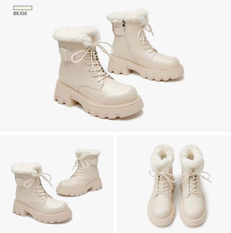 Alanis Damskie Buty Śnieżne - Khaki