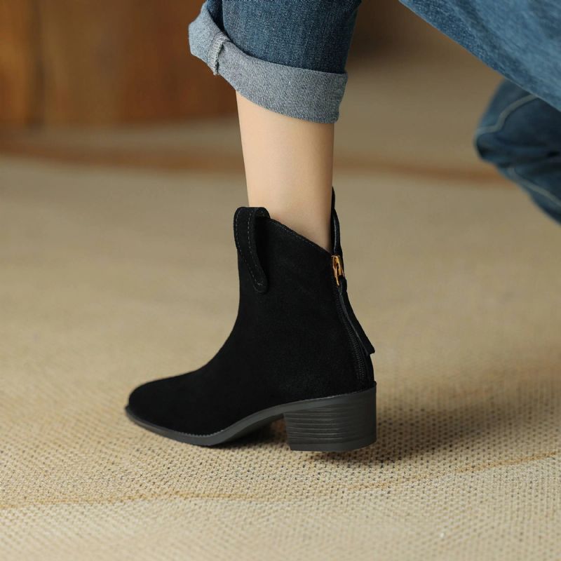Albania Damskie Buty Kowbojskie - Brązowy