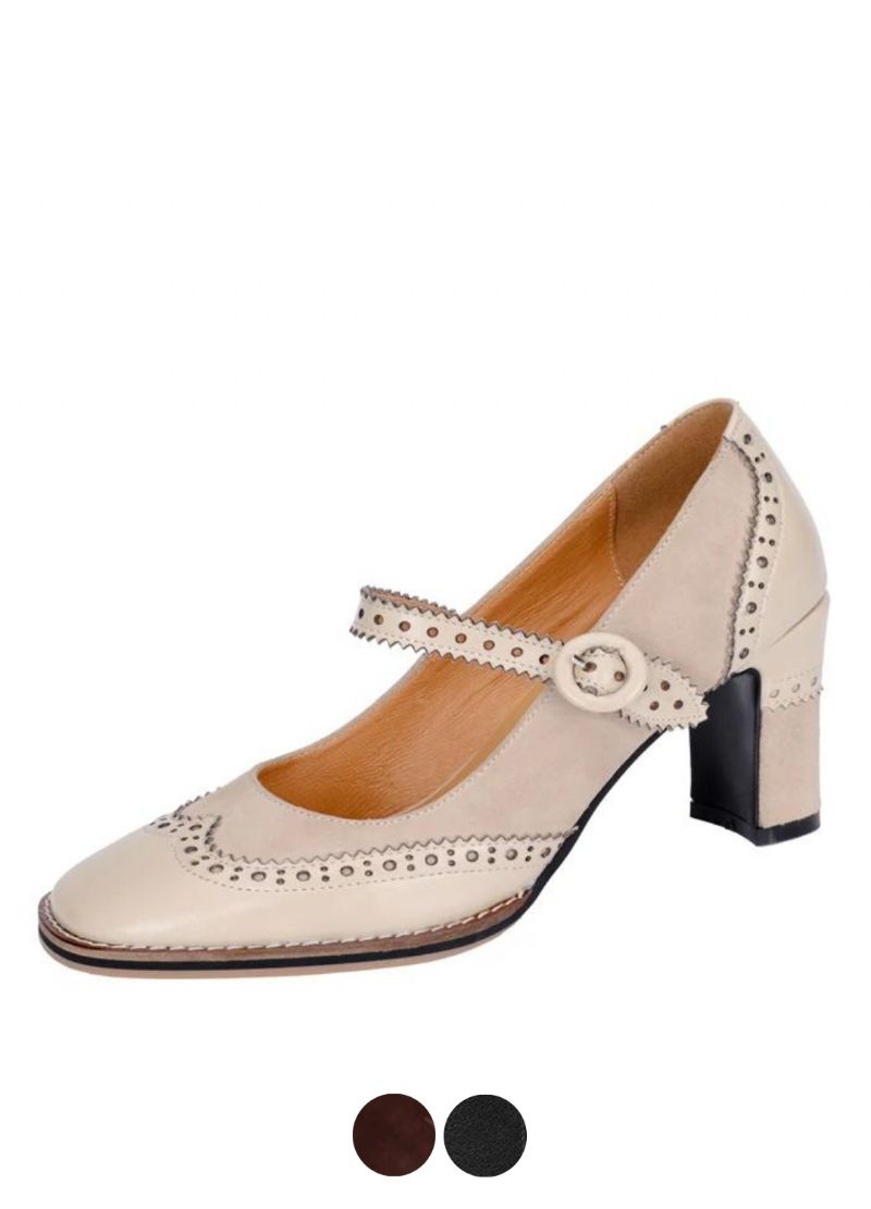 Albany Damskie Buty Brogues Pompy