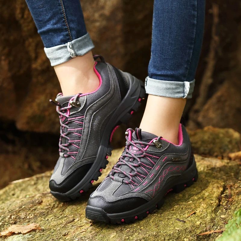 Albear Męskie Buty Trekkingowe - Szary