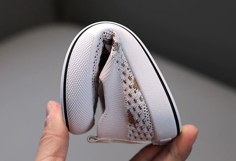Alberty Dla Obu Płci Dziecięce Trampki Slip-on - Szary