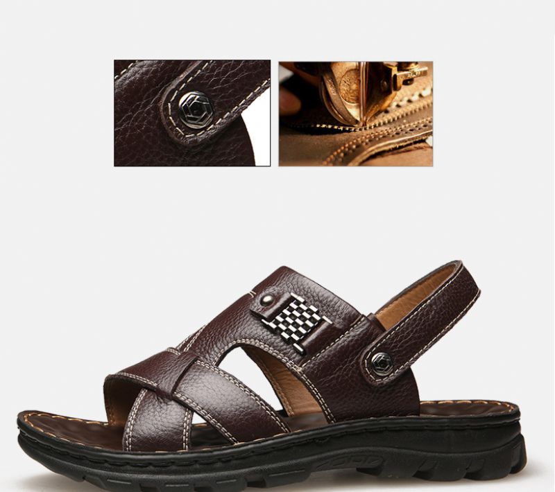 Albiol Męskie Sandały Fashion - Brązowy