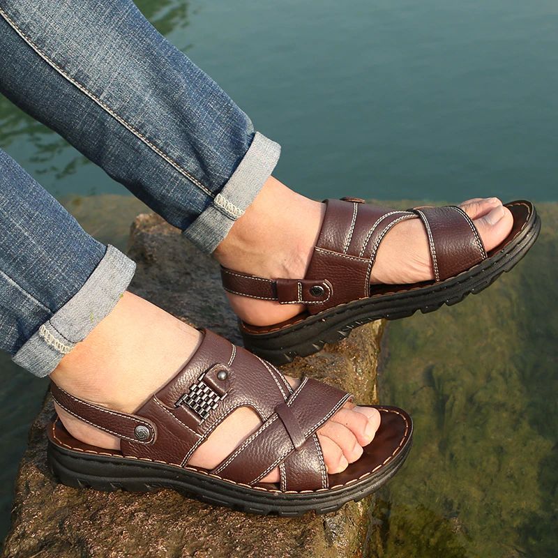 Albiol Męskie Sandały Fashion - Brązowy
