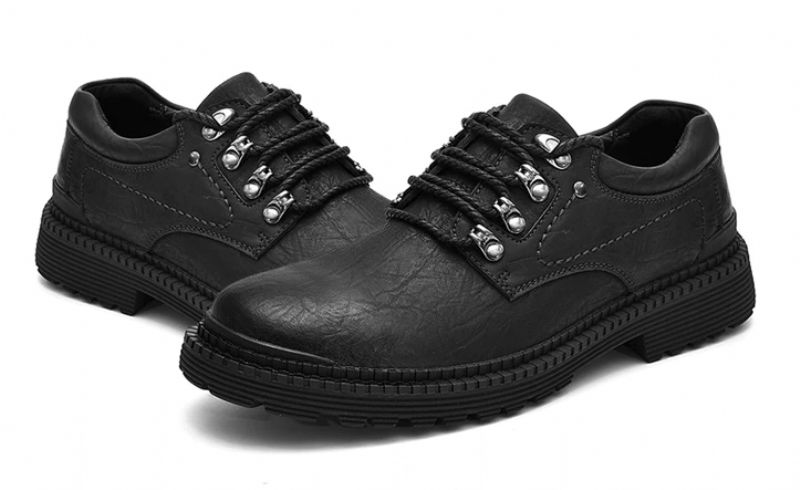 Alden Męskie Buty Wsuwane Oxford - Szary