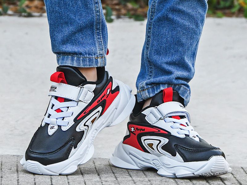 Alec Chłopięce Buty Do Biegania - Czarny