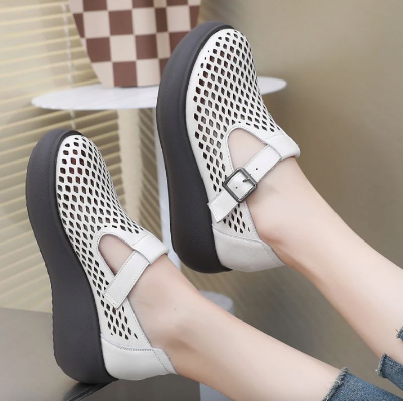 Alegria Damskie Buty Na Platformie - Beżowy