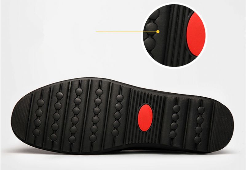 Alei Męskie Mokasyny Eleganckie Buty - Pomarańczowy