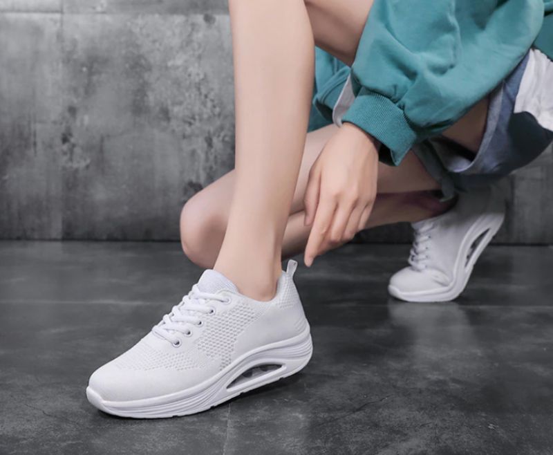 Aleja Damskie Buty Platformowe Do Chodzenia Na Platformie - Czarny