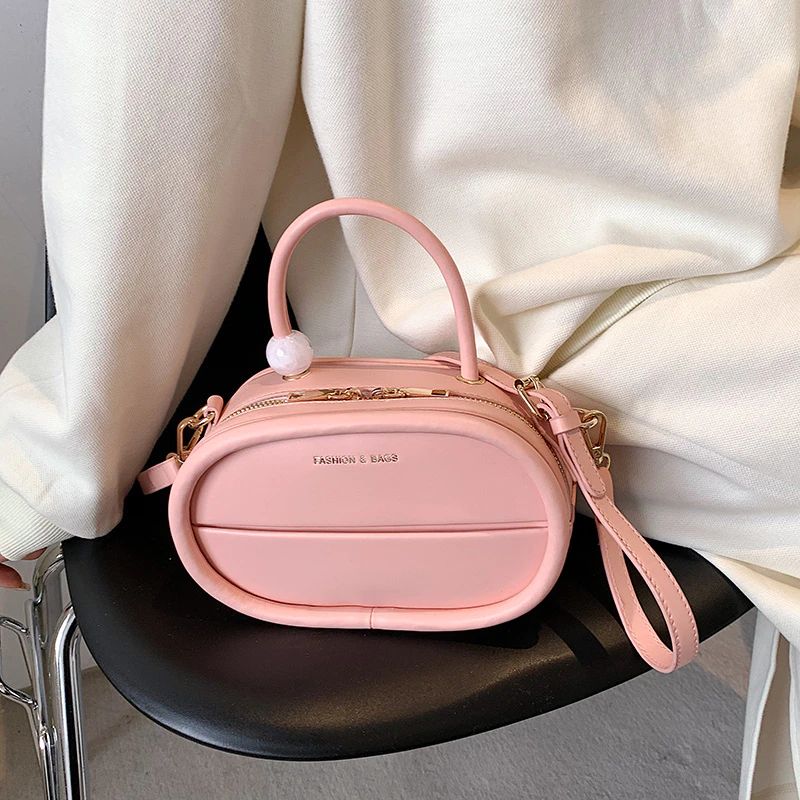 Alejo Damska Mała Torebka Crossbody Ze Skóry Sztucznej - Beżowy