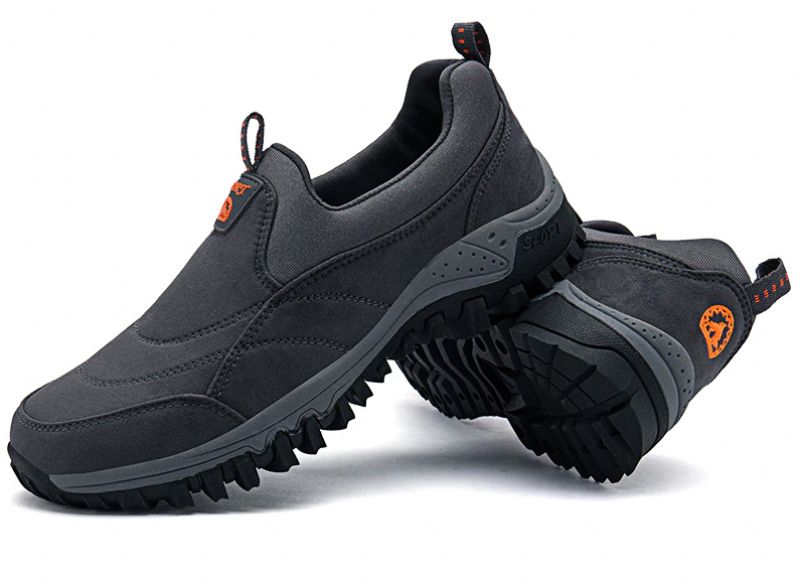Alejo Męskie Buty Sportowe Outdoorowe - Czarny