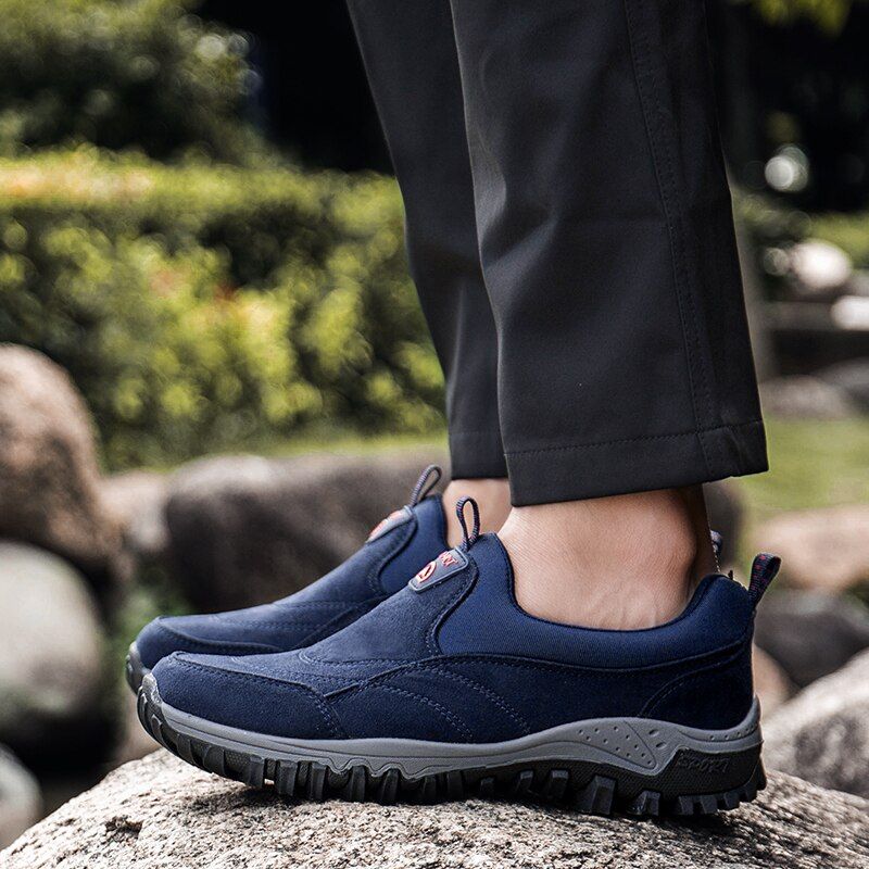 Alejo Męskie Buty Sportowe Outdoorowe - Czarny