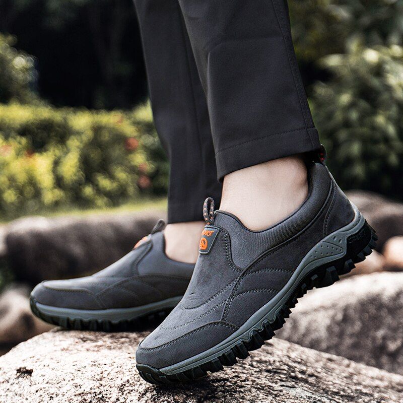Alejo Męskie Buty Sportowe Outdoorowe - Czarny