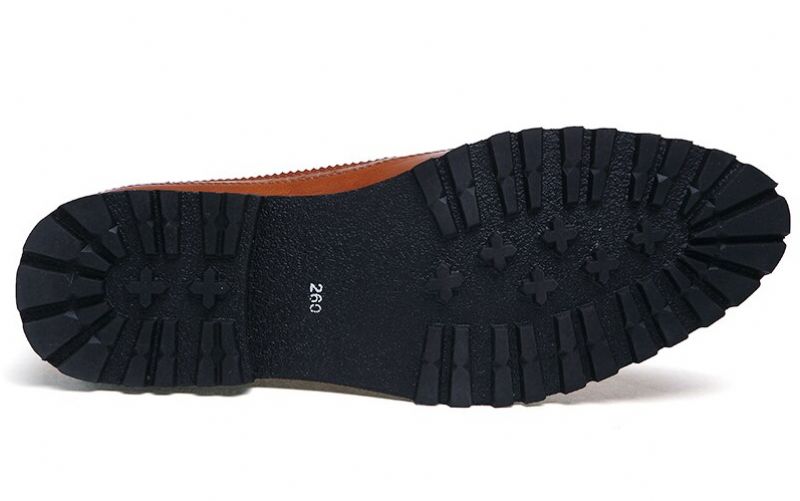 Alemar Męskie Mokasyny Eleganckie Buty - Brązowy