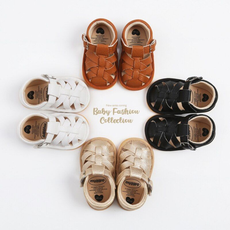 Alex Baby Chłopięce Sandały Outdoorowes - Brązowy