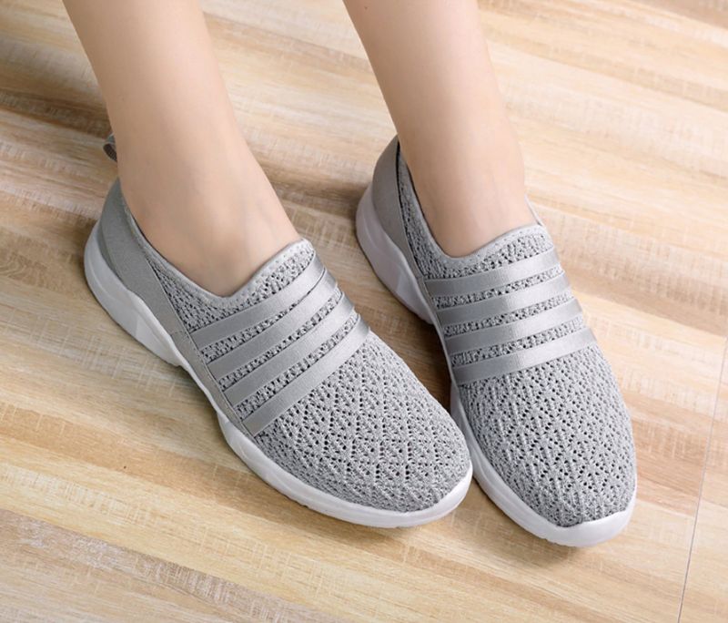 Alina Damskie Buty Wsuwane - Czarny