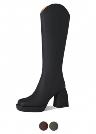 Alison Damskie Buty Kowbojskie Do Kolan