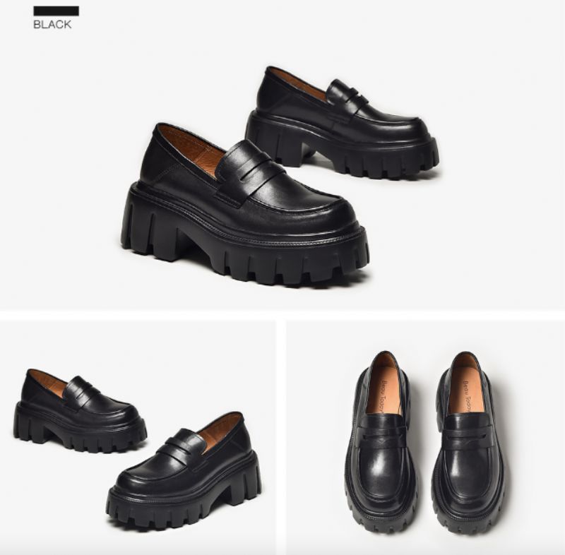 Alison Damskie Buty Na Platformie - Czarny