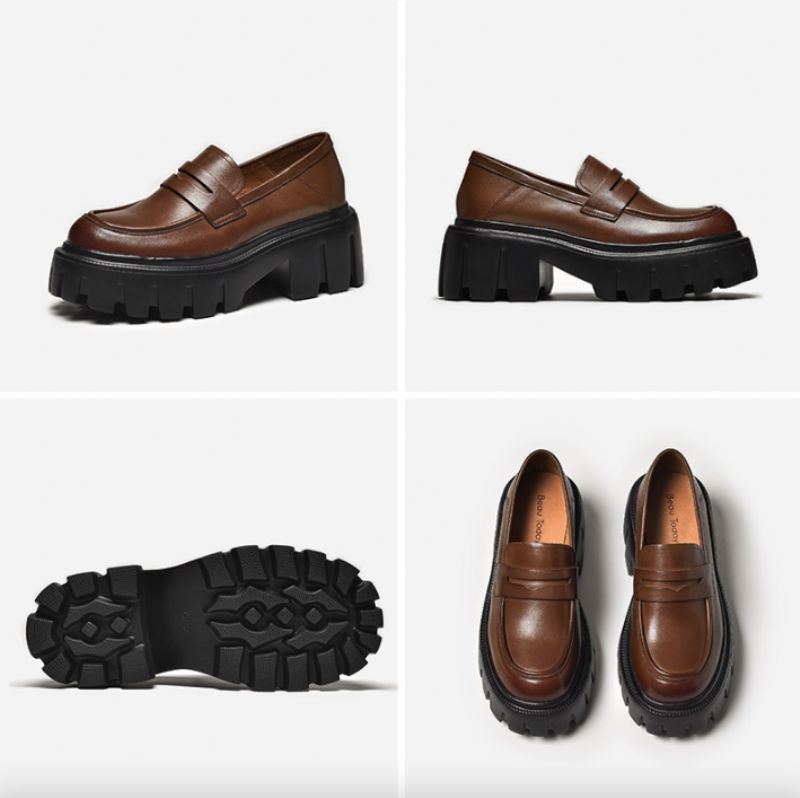 Alison Damskie Buty Na Platformie - Czarny